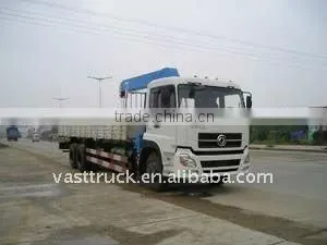 Dongfeng Tianlong 6*4 truck mounted crane factory directly sales
