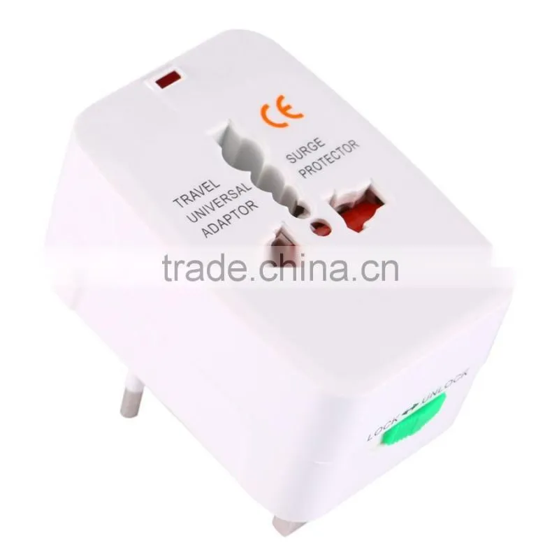 Universal Travel Plug Socket Adapters All in 1 Travel Worldwide US UK AU EU FR DE ES SG BR RU CA NZ IT CL MX Electrical Power Pl