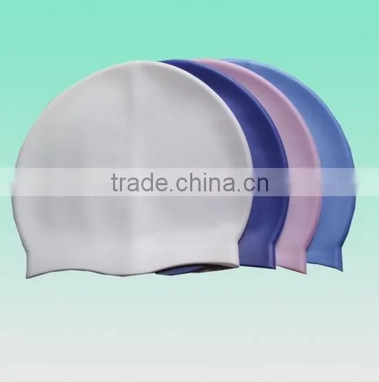Customized logo print swim cap