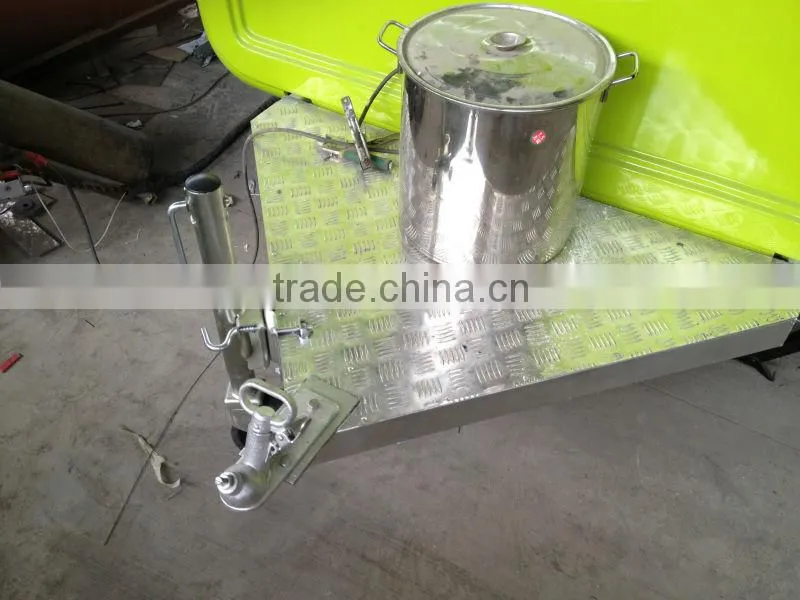 (Skype/Wechat: hnlily07) Australian Standard Food Trailer Mobile Food Cart