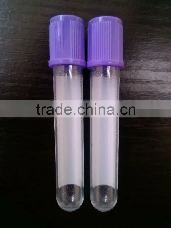 Purple top vacuum blood collection EDTA tube k3