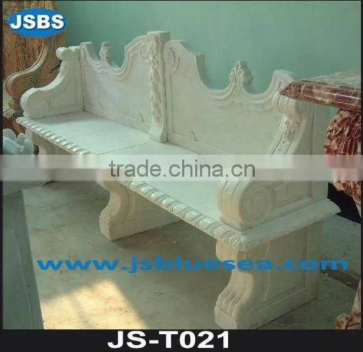 outdoor garden travertine bench JS-T029C