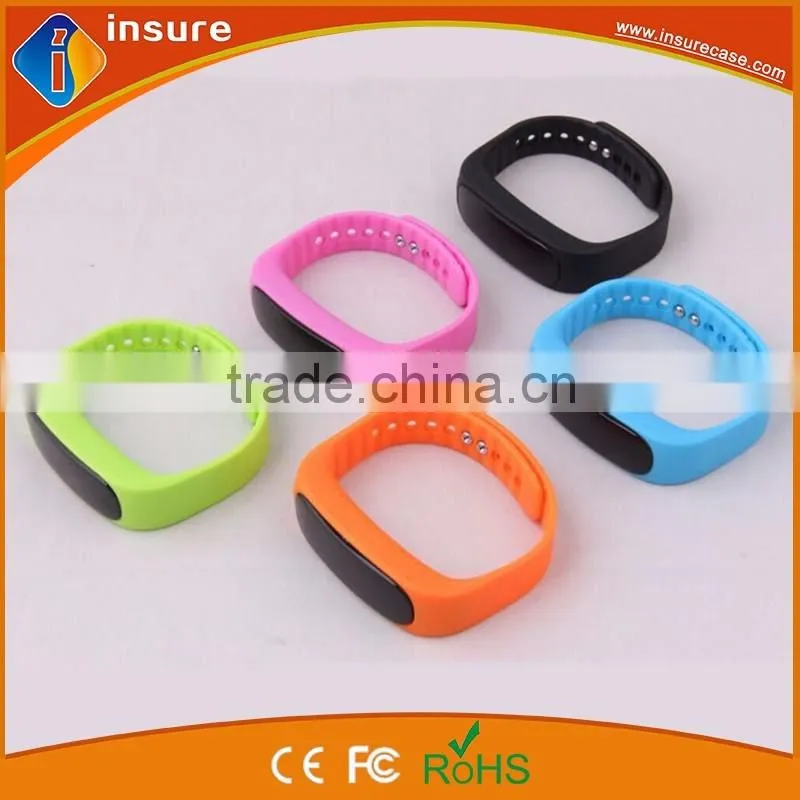Colorful bluetooth smart wristband bracelet E02