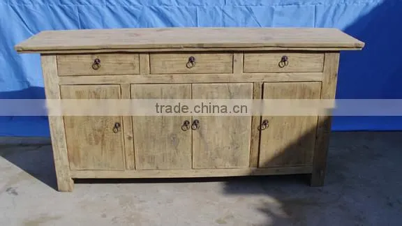 Chinese antique furniture, reproduction antique natural recycle wood cabinet