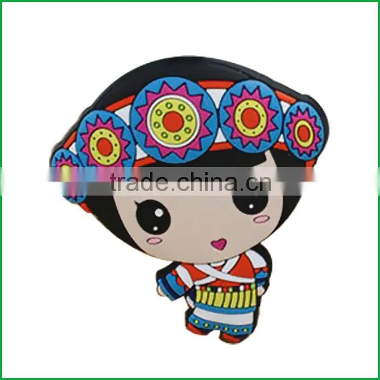 2016 cute 3d bear fridge magnet pvc for home deco