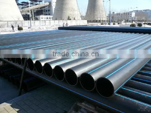 DN500mm pe water supply pipe hdpe pipe fitting for water