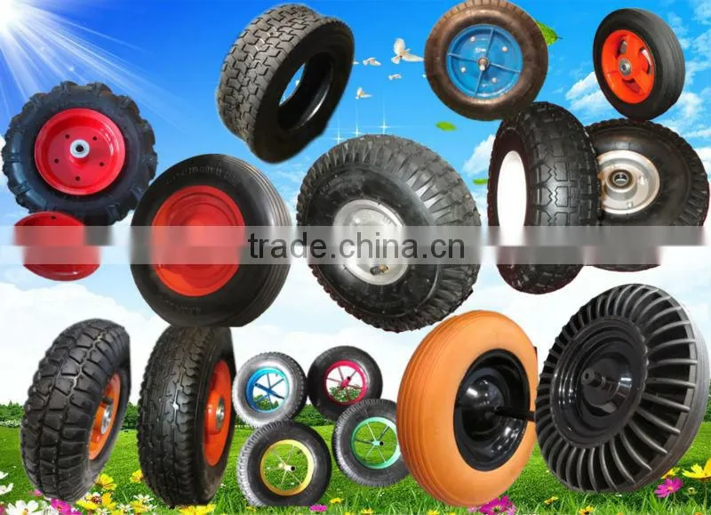 ROHS/PAHS Standard,Rubber Wheel, Solid rubber wheel, Semi-Pneumatic wheel