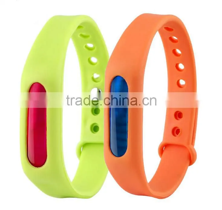 The adjustable mosquito repellent bracelet, anti-mosquito insect-resistant TPR harmless plant capsules bracelet