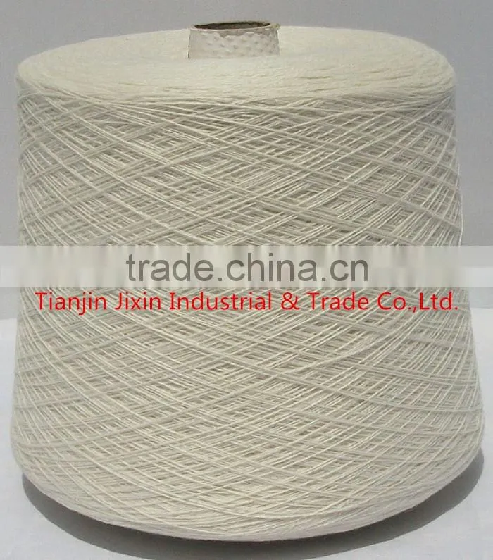 100% Worsted Cashmere Cone Yarn For Kintting Machine