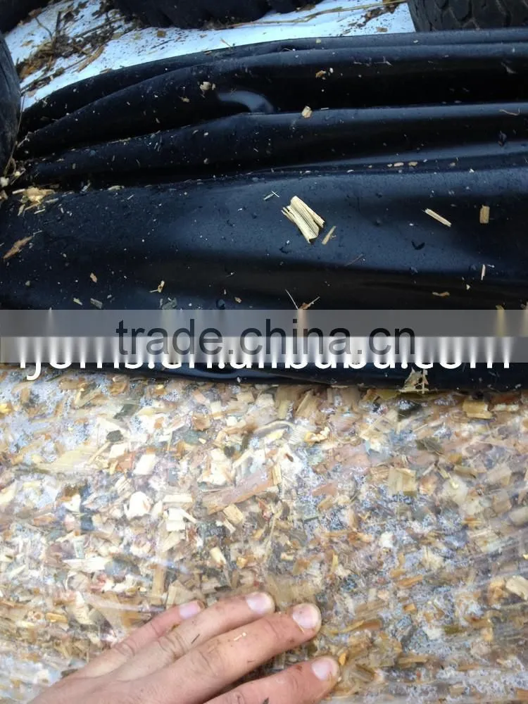 Black white silage sheeting