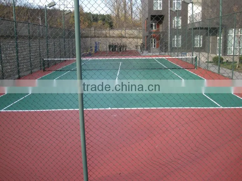Silicon PU material basketball court floor