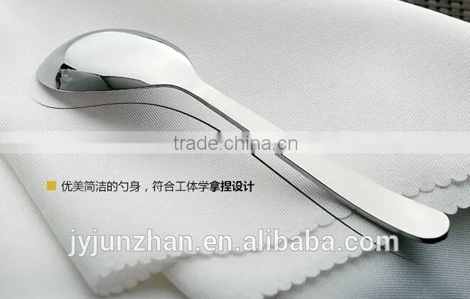 Stainless Steel thailand spoon made by Jieyang Junzhan factory -- high mirror polish