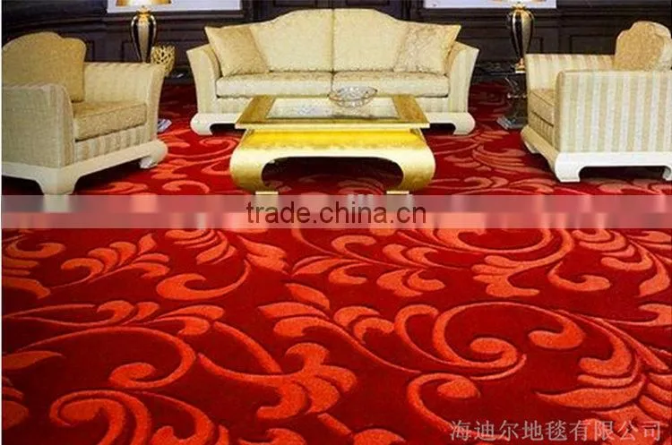Hot sale and durable gym hotel carpet
