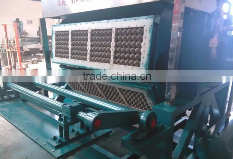 CE and waste paper as material for egg tray production line