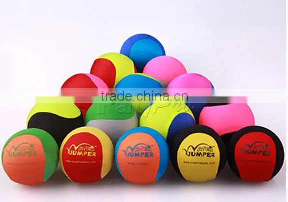 Partypro 2015 Newest China Wholesale Market Custom Logo Soft Stress Skip Ball