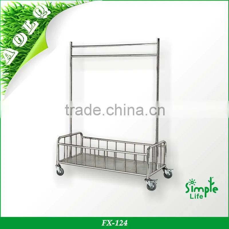 OEM Clothes Hanger Racks and Stands With Wheels