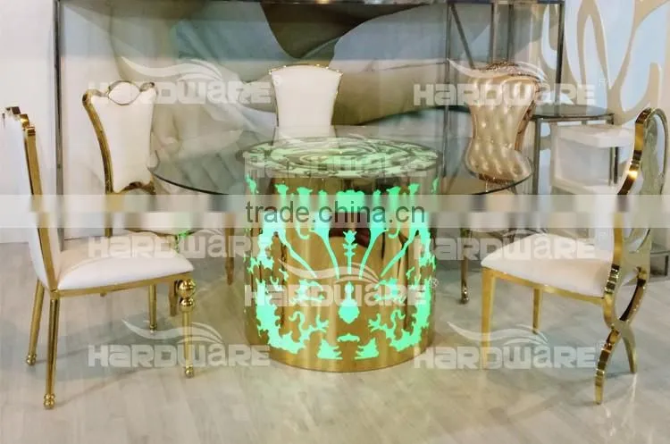 European style artifical wedding table and chairs / high quality and competive price of furniture