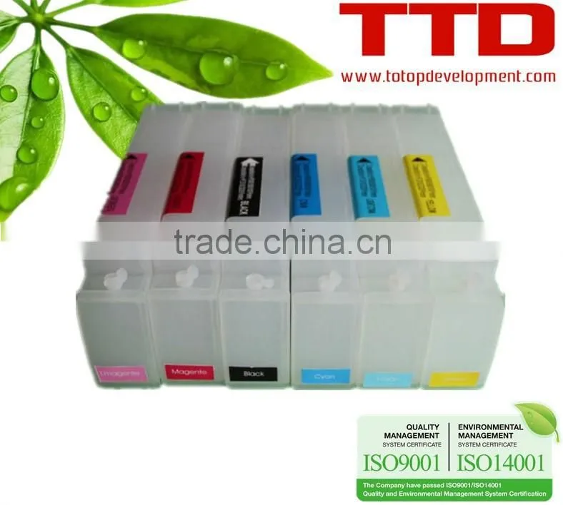 TTD Relillable Ink Cartridge 91 for HP Z6100 Z6200 Cartridge