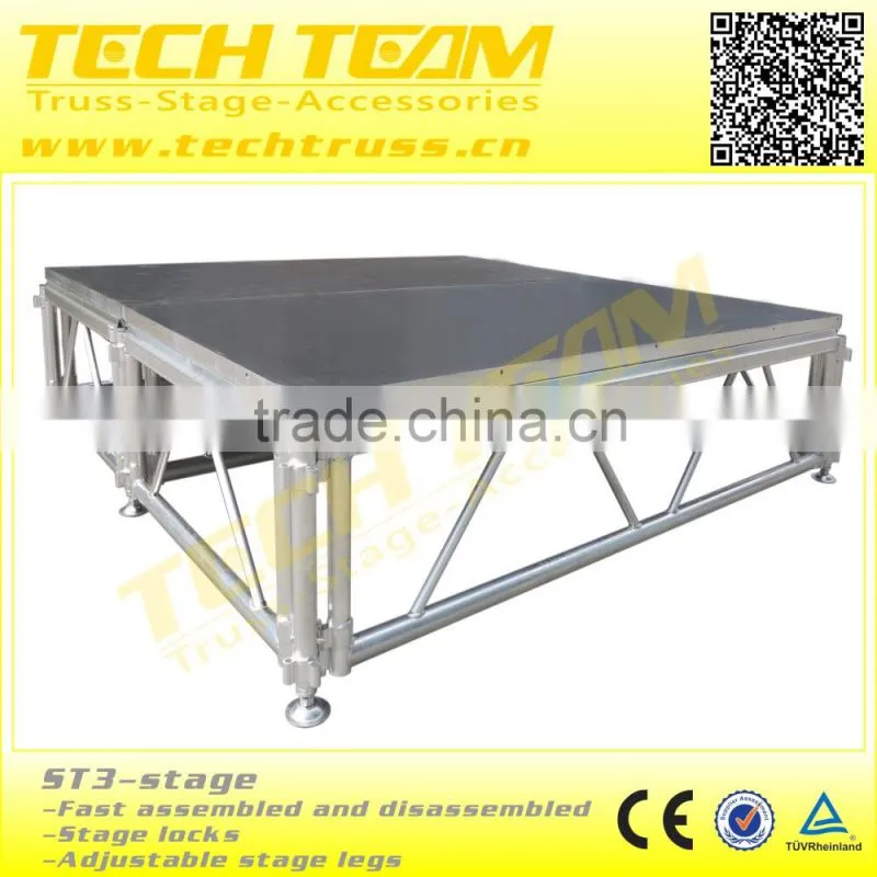 ST Construction Any Modelling wooden movable Stage