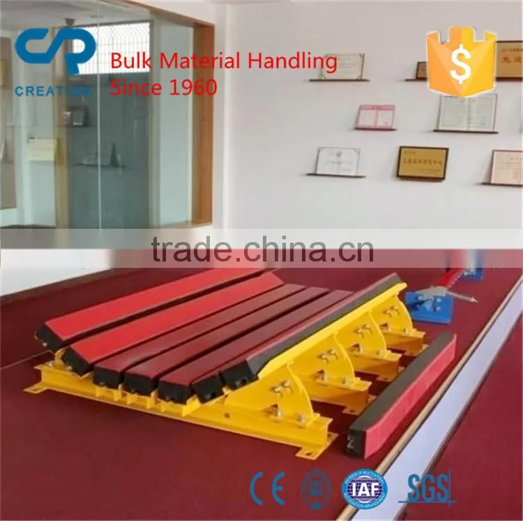 Best quality Conveyor Impact Bed with Impact Bar for belt conveyor
