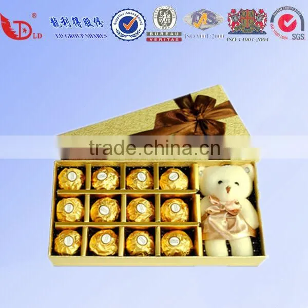 custom packaging sweet paper gift chocolate box