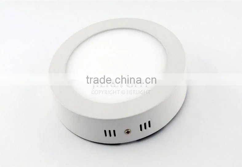 3years warrenty led surface panel light,12w round and square led panel light