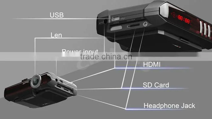 OEM+Black Box+GPS+ST Radar+vatop car safety dvr