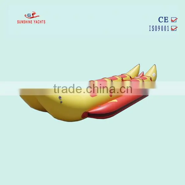 hot salel 8 person catamaran inflatable banana boat