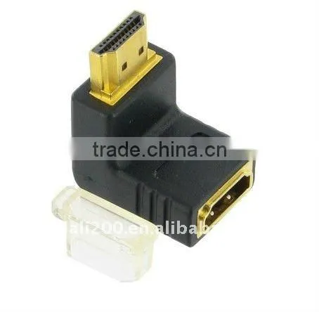 Right Angle 270 degree hdmi adaptor for HDMI Cable