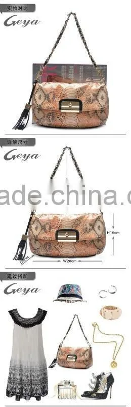 Stock newest 2012 lady PU handbags in the lowest price
