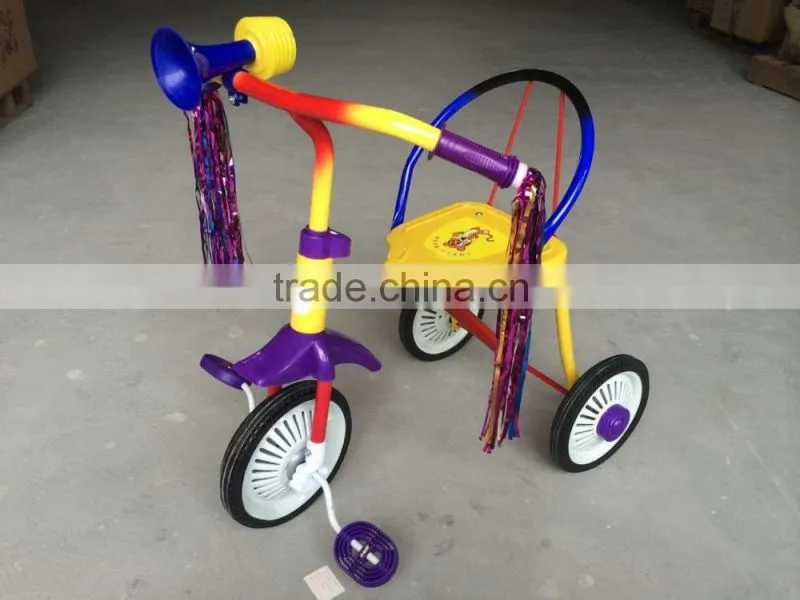 baby tricycle new models with pedal, it is made of iron frame kids tricycle from specialty manufacturer of China