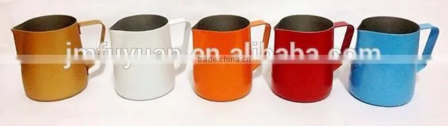 Milk pitcher 350ml 600ml sharp beaks coffee frothing stainless steel milk jug