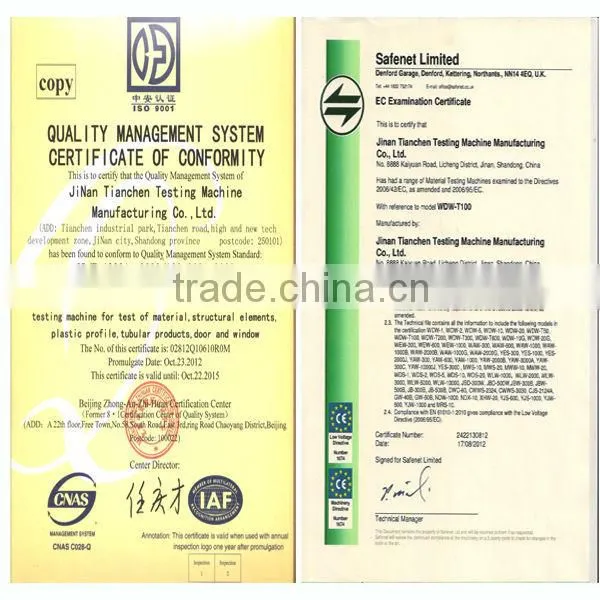 Wire Rope+Chain+Anchor Chain+Hook+Shackle+Webbing Sling Horizontal Tension Test Bed 100Ton 200 Ton 300Ton
