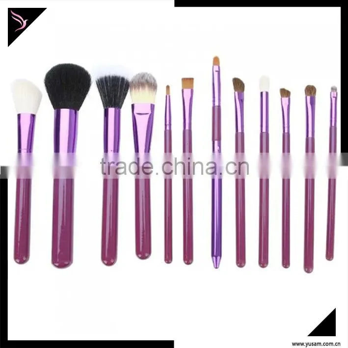 Brush holder 12 pcs personalized mini makeup brush set