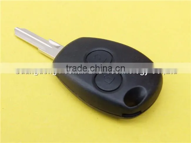 Wholesale 2 button replacement remote car key case for Renault key fob