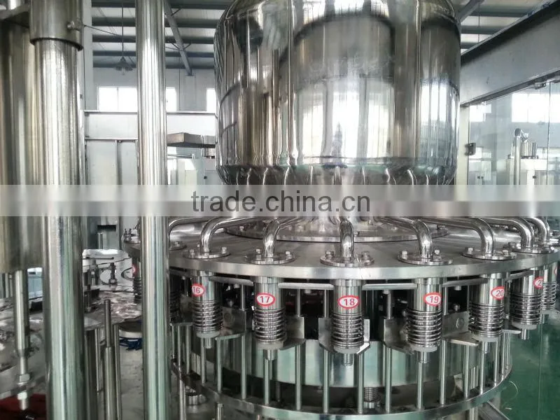 Tea beverage bottle filling machine