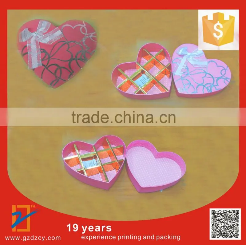 Printing and packaging factory direct supply of 2015 New Year gift box, chocolate box, candy box, Christmas gift