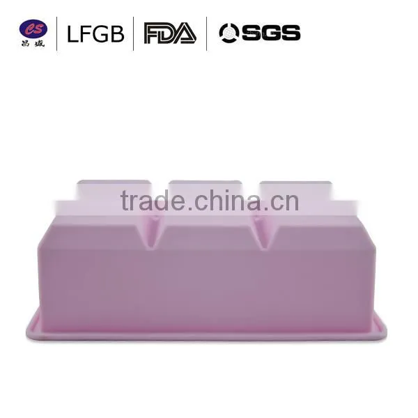 hot sale newest square shape Silicone Ice cube Tray