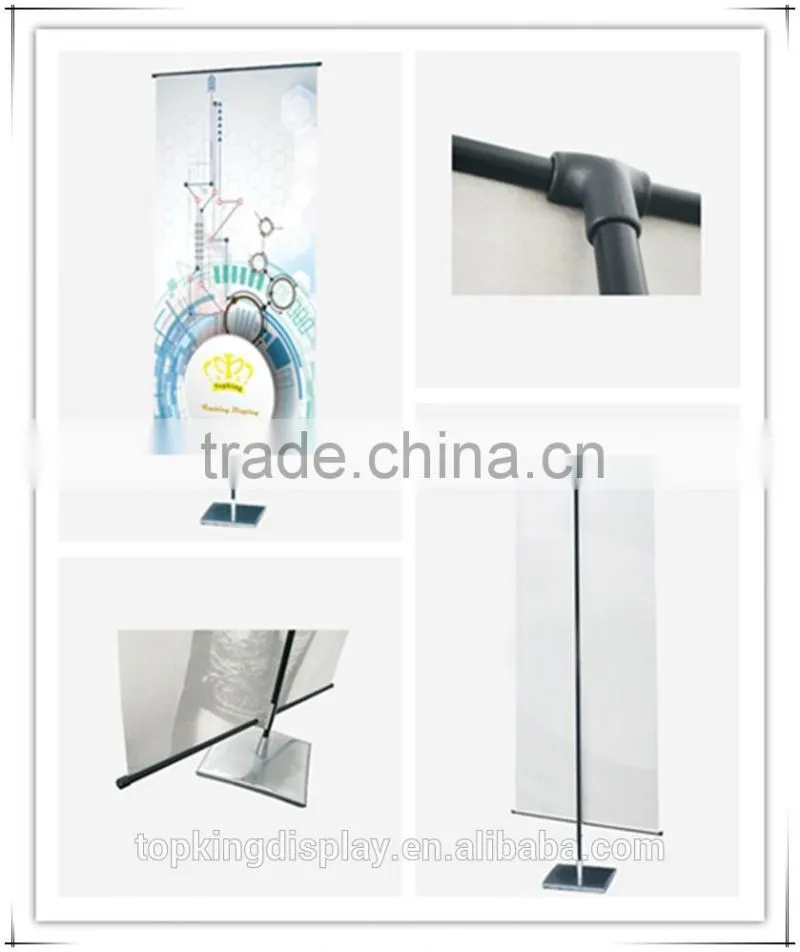 High Quality Adjustable Practical Advertising Aluminum Wall Hanging Picture Shelf Model B for Display Banner Stand
