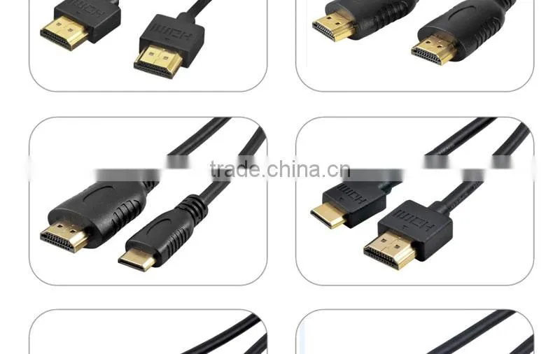 Ultra-Slim HDMI Cables 3D & 4K Rated with Ethernet - 3 Feet