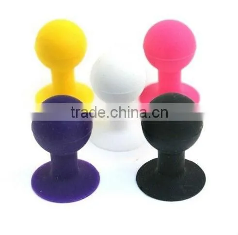Novelty silicone phone sucker