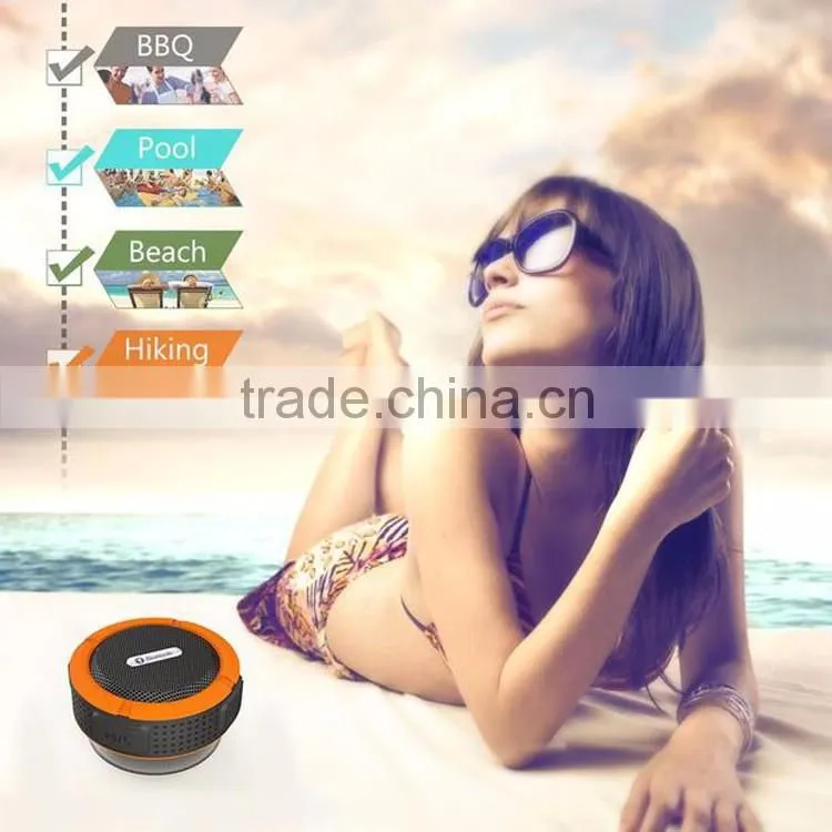 Portable Bluetooth 3 Watt Portable Speaker Waterproof with usb port