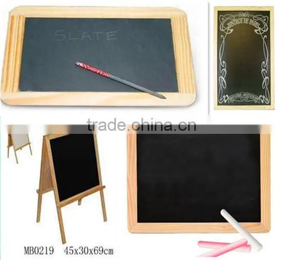 Eco-friendly different shapes of slate writing board