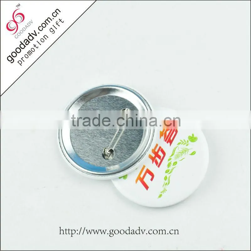China wholesale large various of styles custom metal button badge