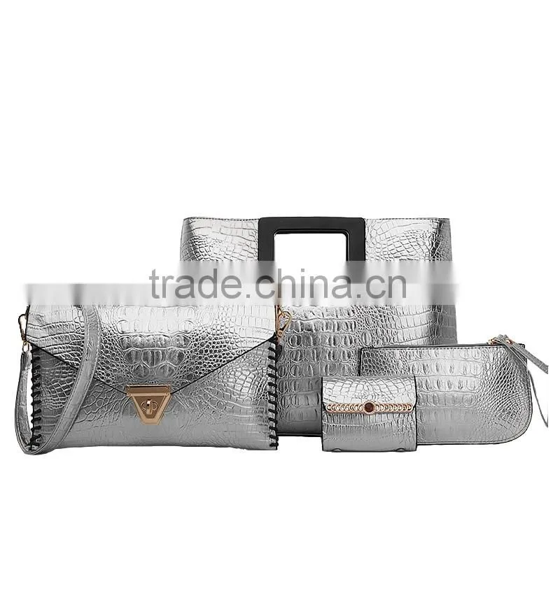 2016 High quality lady fashion factory Leisure canvas handbag oem women's tote hand bag wholesale