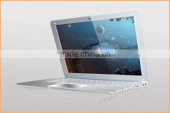 13.3" CHEAP dual core Laptop computer 13.3 inch Netbook wm8880 cpu 1.52Ghz with Bluetooth RJ45 port HDM 1GB DDRII 16GB SuperSlim
