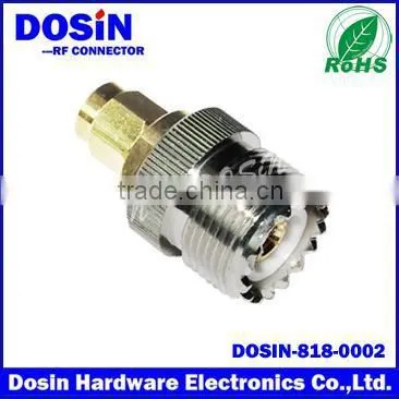 Newest SMA plug to UHF jack adapter connector
