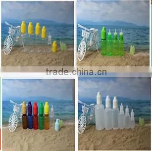 flat childproof cap for e-cig bottles