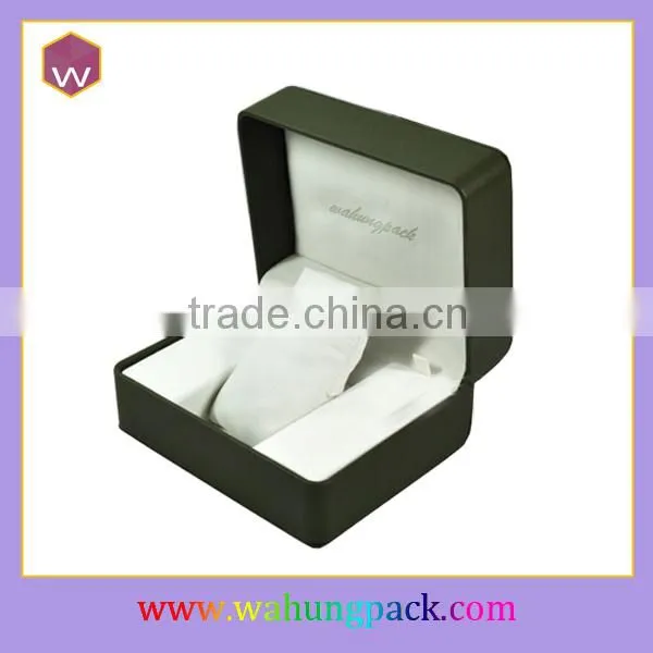 Light Green Plastic Cheap Watch Gift Box With Pillow WH-0679