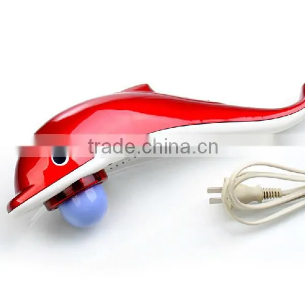 Pain relieve electric handheld dolphins massager